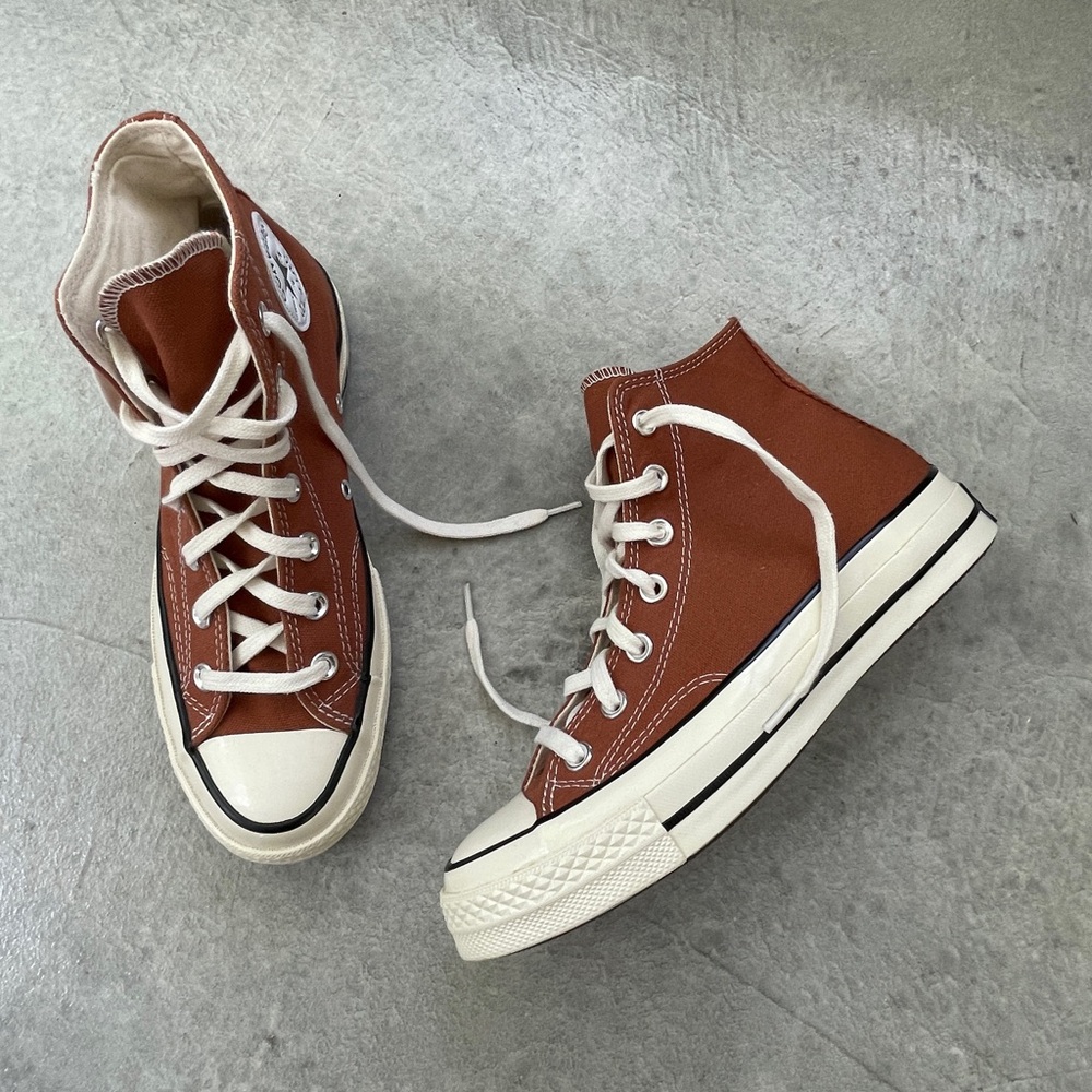 Converse Chuck 70 burnt orange tawny canvas High-Tops sneakers